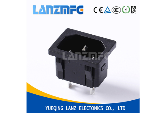 LZ-14-2品字公座电源插座卡式